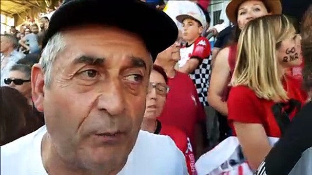 Valence/Romans: la réaction des supporters après la défaite du VRDR en finale