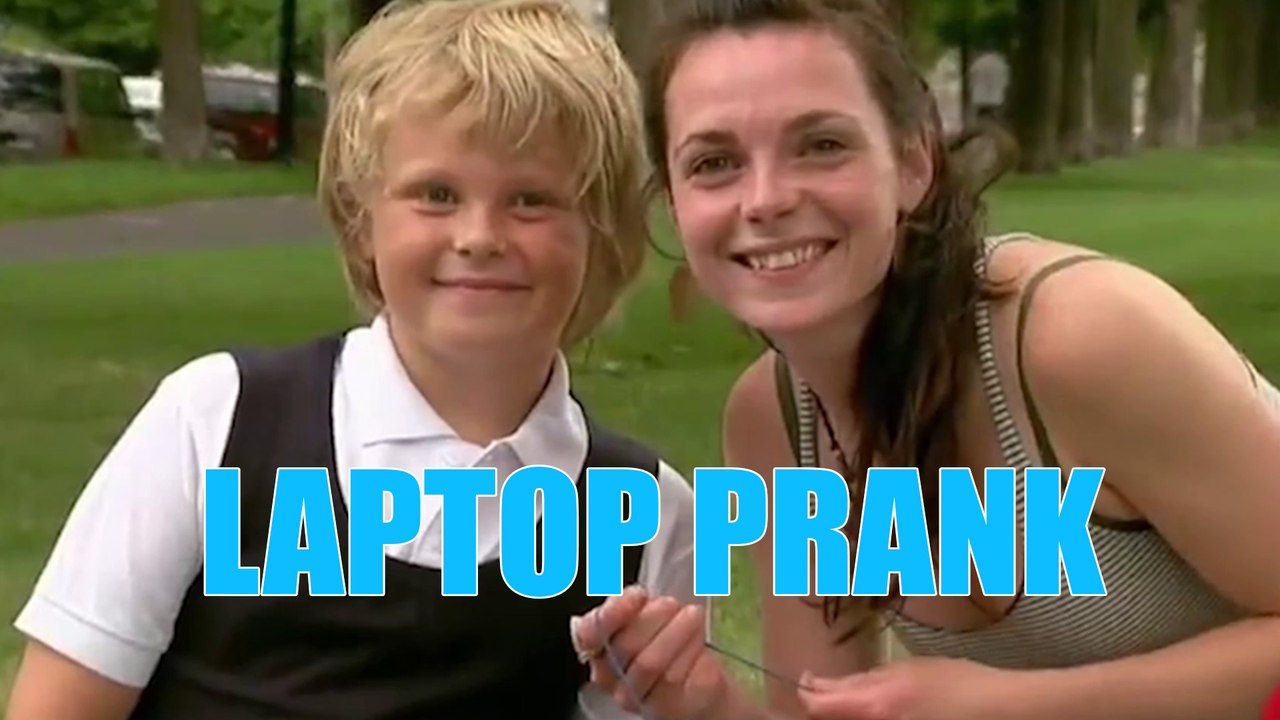 Laptop prank