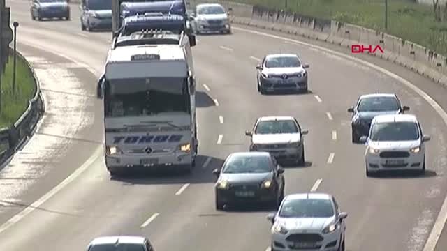 BOLU'DA BAYRAM TRAFİĞİ