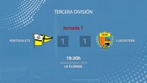 Resumen partido entre Portugalete y Llagostera Jornada 1 Tercera División - Play Offs Ascenso
