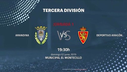 Previa partido entre Arandina y Deportivo Aragón Jornada 1 Tercera División - Play Offs Ascenso