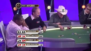 Phil Hellmuth vs. Amateur Player - Sick and Funny Hand
