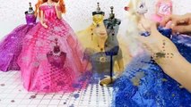 Queen Elsa Anna Barbie Doll Dress & Clothesバービーエルサ人形 ドレス服Barbie Elsa boneca vestido e roupas | Karla D.