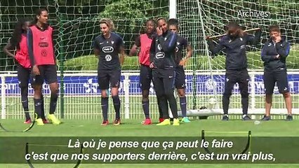 Mondial féminin, J-4: Wendie Renard compte sur les supporters