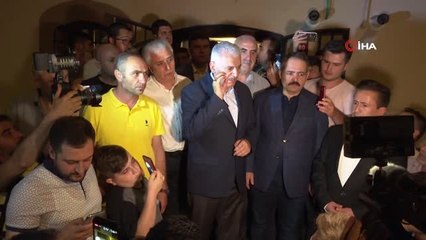 Binali Yıldırım'dan Manav Türkleri Dernekleri Federasyonu'na ziyaret