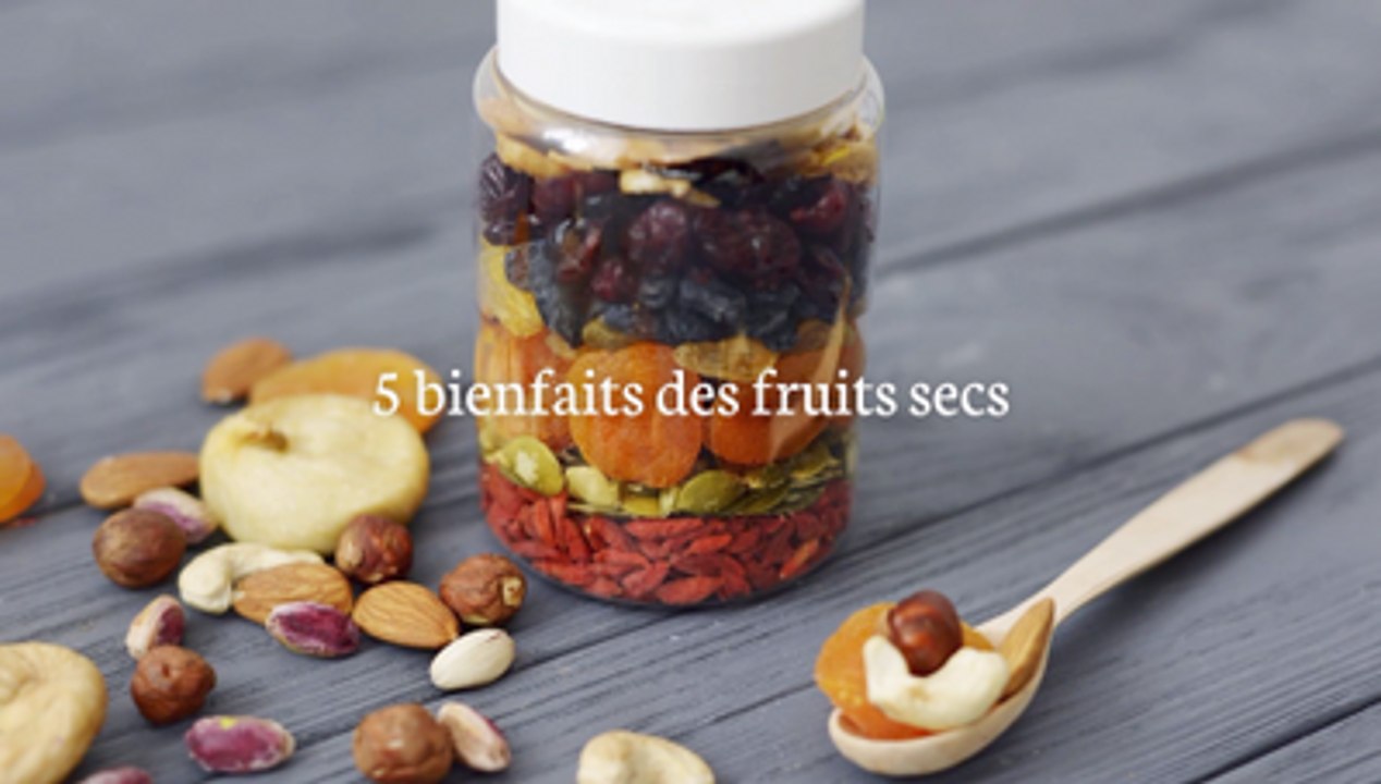 5 bienfaits des fruits secs