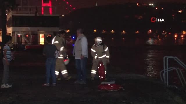 Sarıyer Aşiyan Sahili'nde denize düşen şahıs kurtarıldı