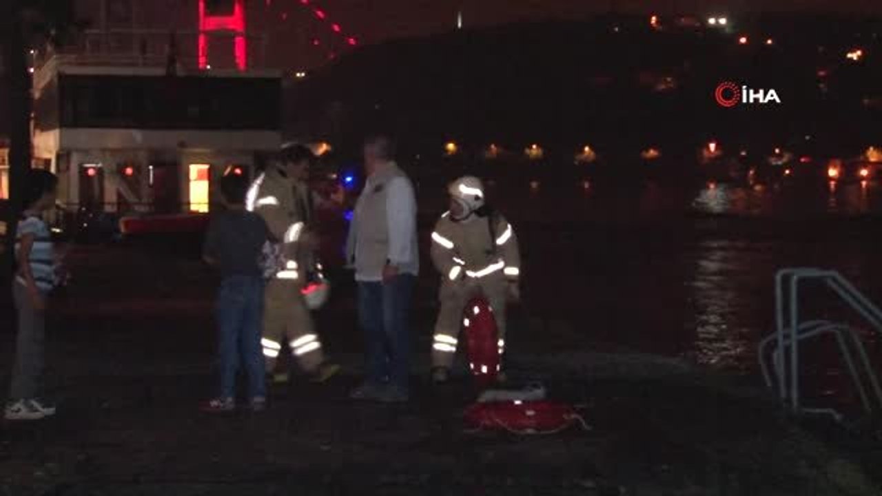 Sarıyer Aşiyan Sahili'nde denize düşen şahıs kurtarıldı