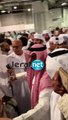 EXCLUSIVITE Bain de foule du Président Macky SALL après la prière du Fahjr à la Mecque