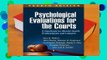 Full E-book  Psychological Evaluations for the Courts: A Handbook for Mental Health Professionals