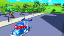 Super Truck et la Voiture de Course à Car City | Dessin animé pour les enfants