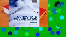 Full E-book  Corporate Governance: Principles, Policies, and Practices  Review