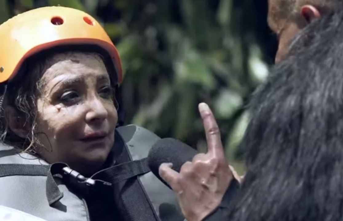 رد فعل شهيرة بعد رؤية رامز جلال في نهاية مقلب ر...