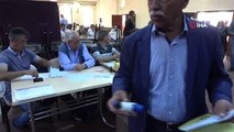Keskin'de oy verme işlemi sırasında arbede