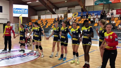 Handball - Fin de carrière festive pour Julie Bedon avec Epinal