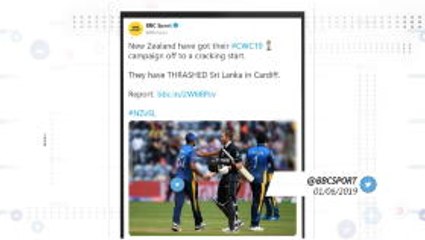 Socialeyesed - New Zealand's 10-wicket victory over Sri Lanka