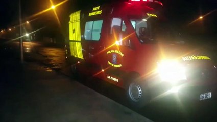 Motociclista fica ferida após acidente com carro no Coqueiral