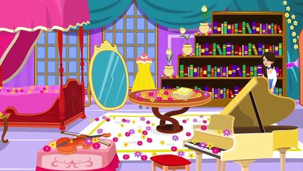 La Belle et la Bête | 1 Conte + 4 comptines et chansons  - dessins animés en français