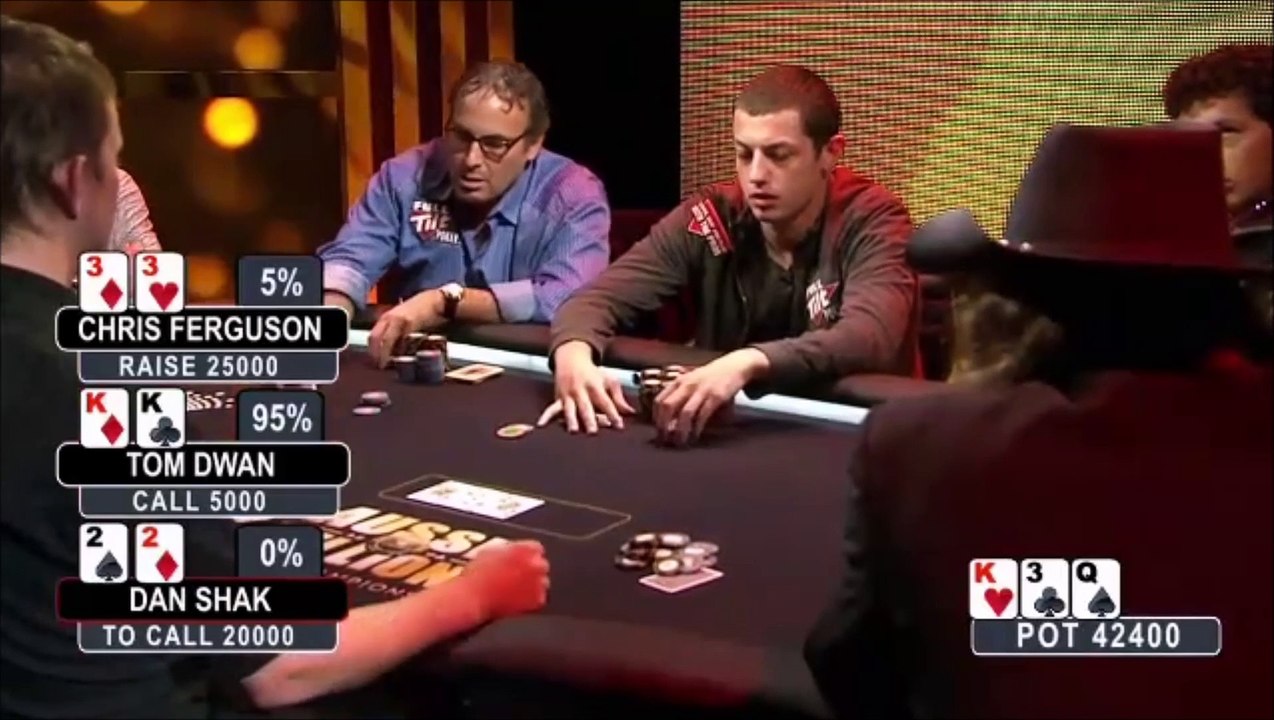 Tom Dwan busts Chris Ferguson in high stakes cash game