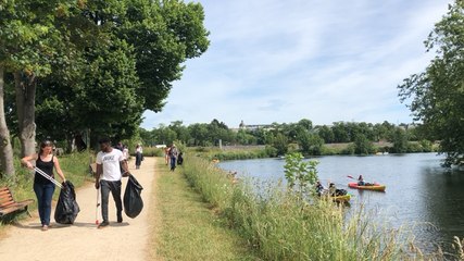 Opération nettoyage des bords de La Vilaine