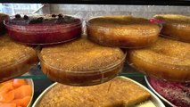 AFYONKARAHİSAR Ramazan Bayramı'nın vazgeçilmezi kaymaklı ekmek kadayıfı