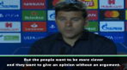 Descargar video: Pochettino refuses to speak about Tottenham future