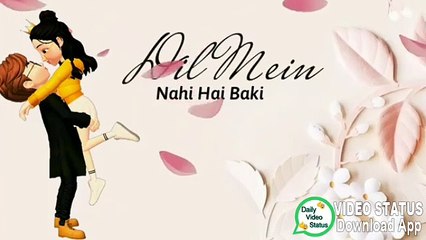 Vaaste Dhavni Bhanushali Lyrics status