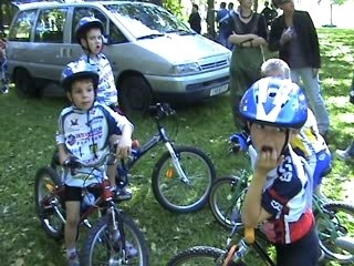 avant la course de Morsang sur orge