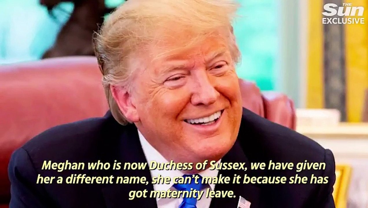 Trump calls Meghan Markle Nasty