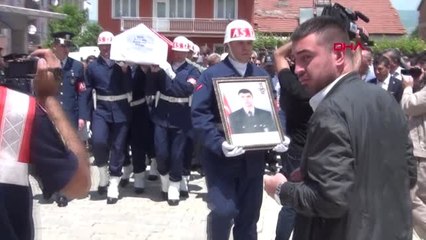 Kütahya Bayram ziyaretine gideceği memleketine şehit cenazesi getirildi-TAMAMI
