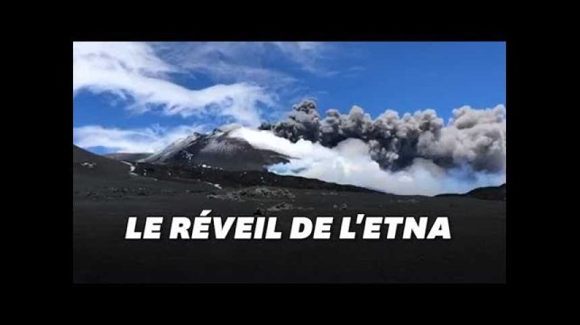 L'Etna est entré en éruption et les images sont captivantes