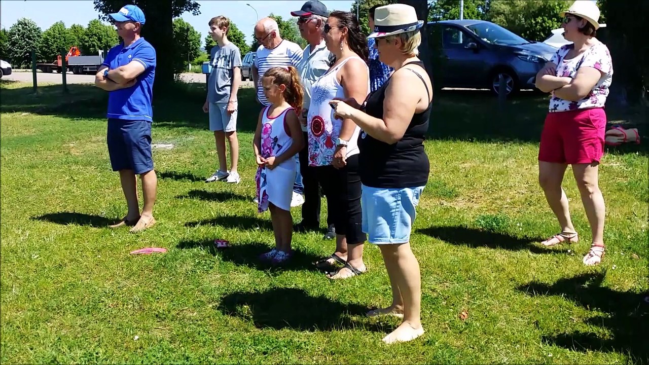 Inauguration ce midi du nouveau bateau du club de ski nautique de Pont-à-Mousson