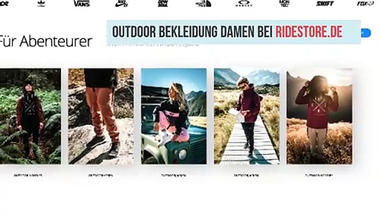 Outdoor Bekleidung Damen bei Ridestore