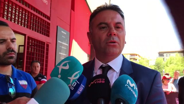 Las palabras de Manuel Franganillo, presidente del Extremadura en la capilla ardiente de Reyes