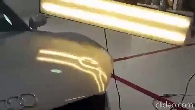 Dent repair columbia, sc - Audi R8 dent repair before and after video