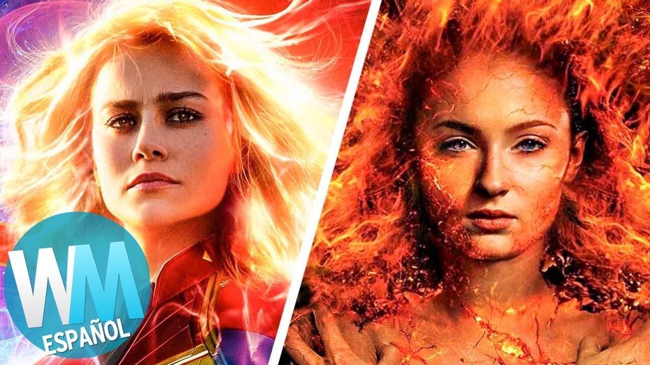 Top 10 MUJERES Más PODEROSAS de MARVEL