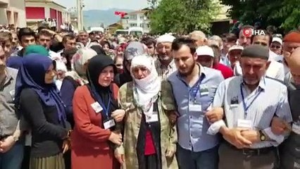 ERBAA ŞEHİDİNİ GÖZYAŞLARI İLE UĞURLADI