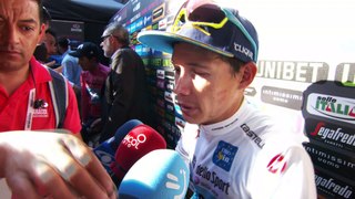 Miguel Ángel López - entrevista en la meta - etapa 21 - Giro d'Italia 2019