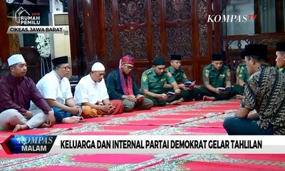 Keluarga dan Internal Partai Demokrat Gelar Tahlilan