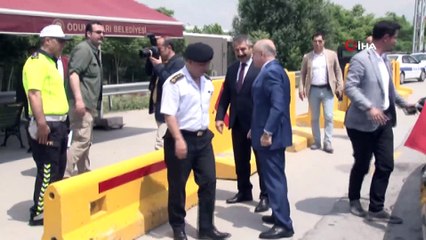 Vali Çakacak’tan çocuklara ‘Trafik Karnesi’