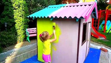 Théâtre pour enfants de peintures colorées