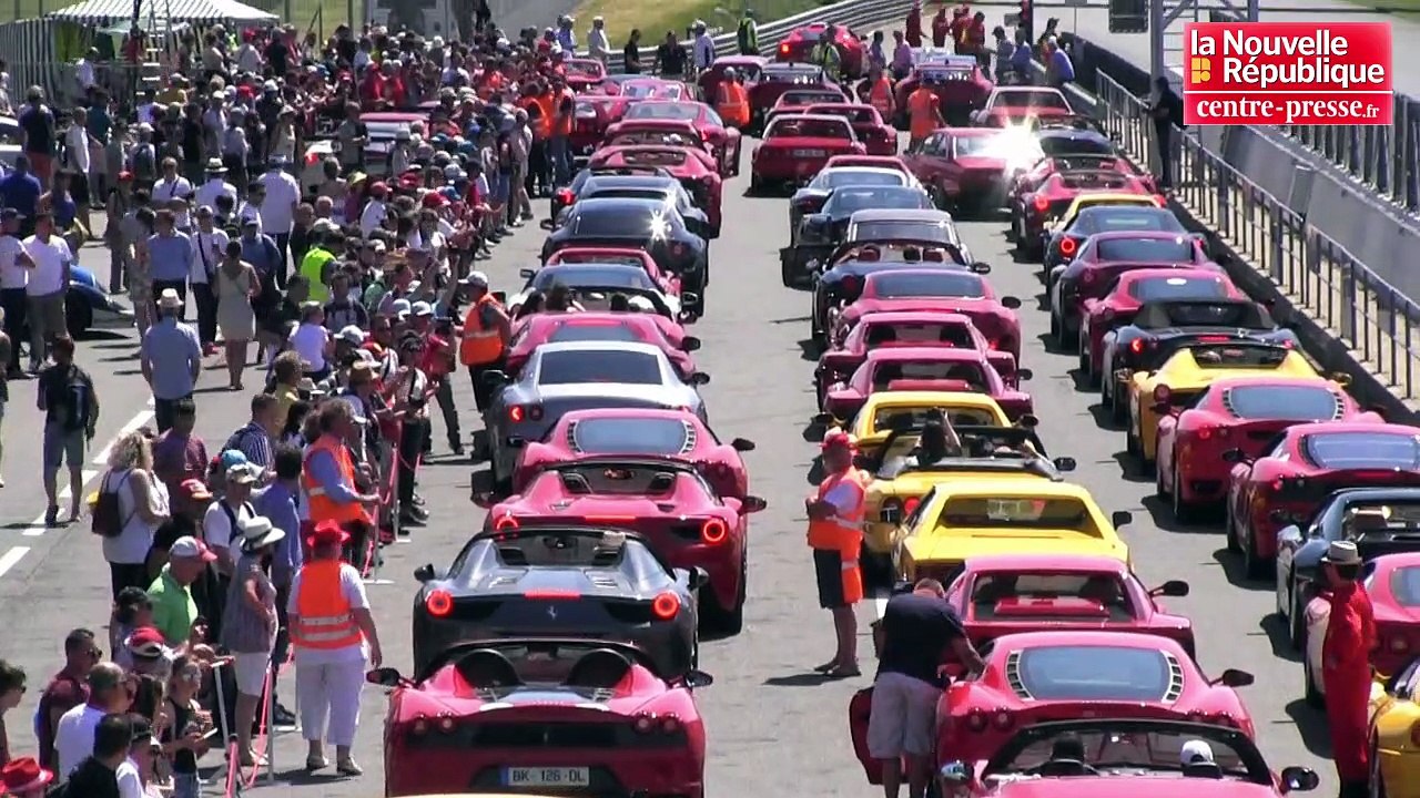 VIDEO. Le Vigeant : des Ferrari dans la course contre le cancer
