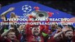 Liverpool players react to winning the Champions League