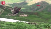 PKK sığınağı böyle imha edildi!