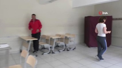 Sivas'ta dört muhtarlık için yeniden sandığa gidildi