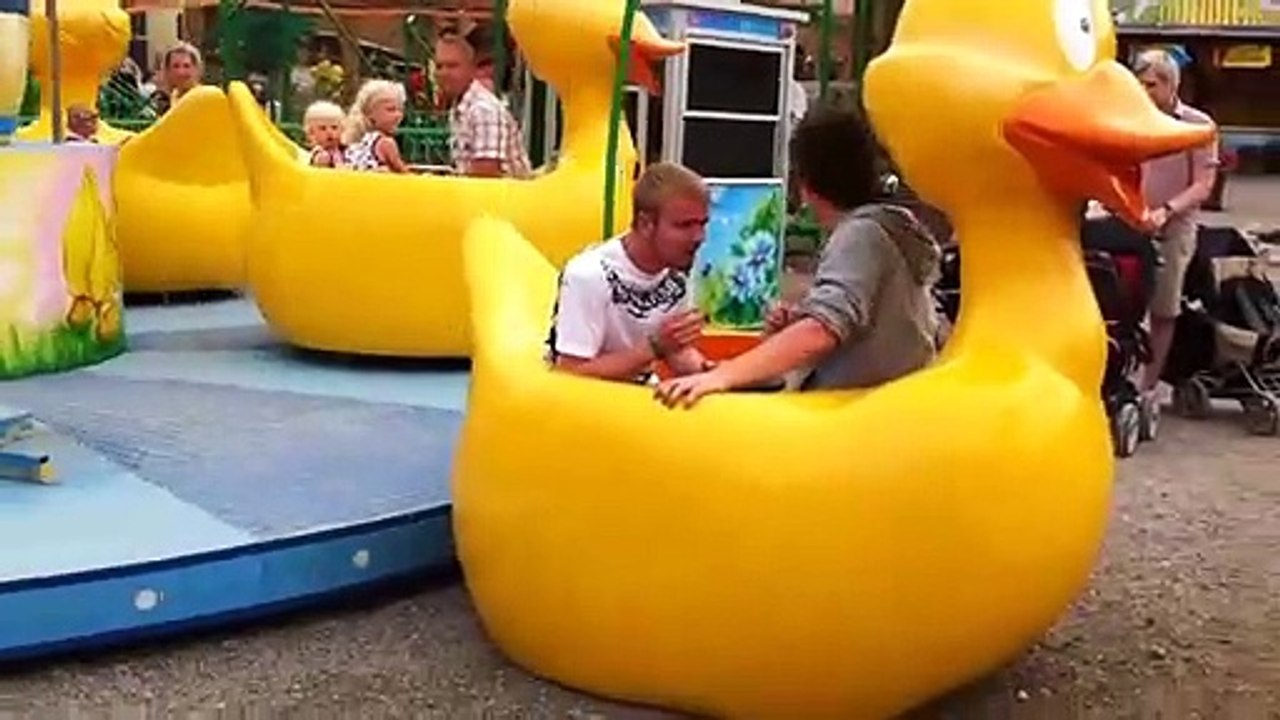 Accident survenu dans un parc d'attractions en Chine!
