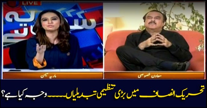 What's behind the internal organizational changes in PTI?