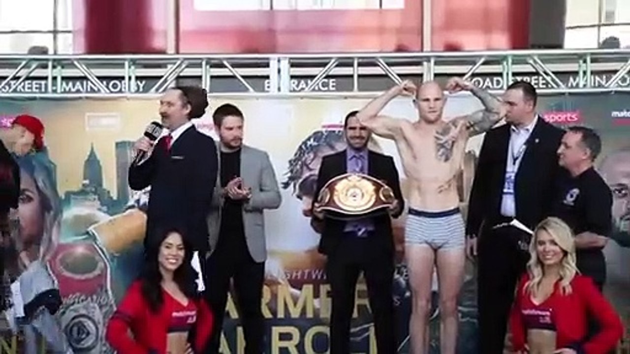 GABRIEL ROSADO v MACIEJ SULECKI - *FULL WEIGH IN VIDEO FROM PHILADELPHIA* / ROSADO v SULECKI