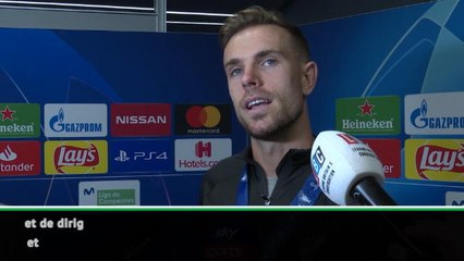 Finale - Henderson : "Très fier d'être le capitaine de ce club"