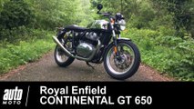 Royal Enfield Continental GT 650 ESSAI POV AUTO-MOTO.COM